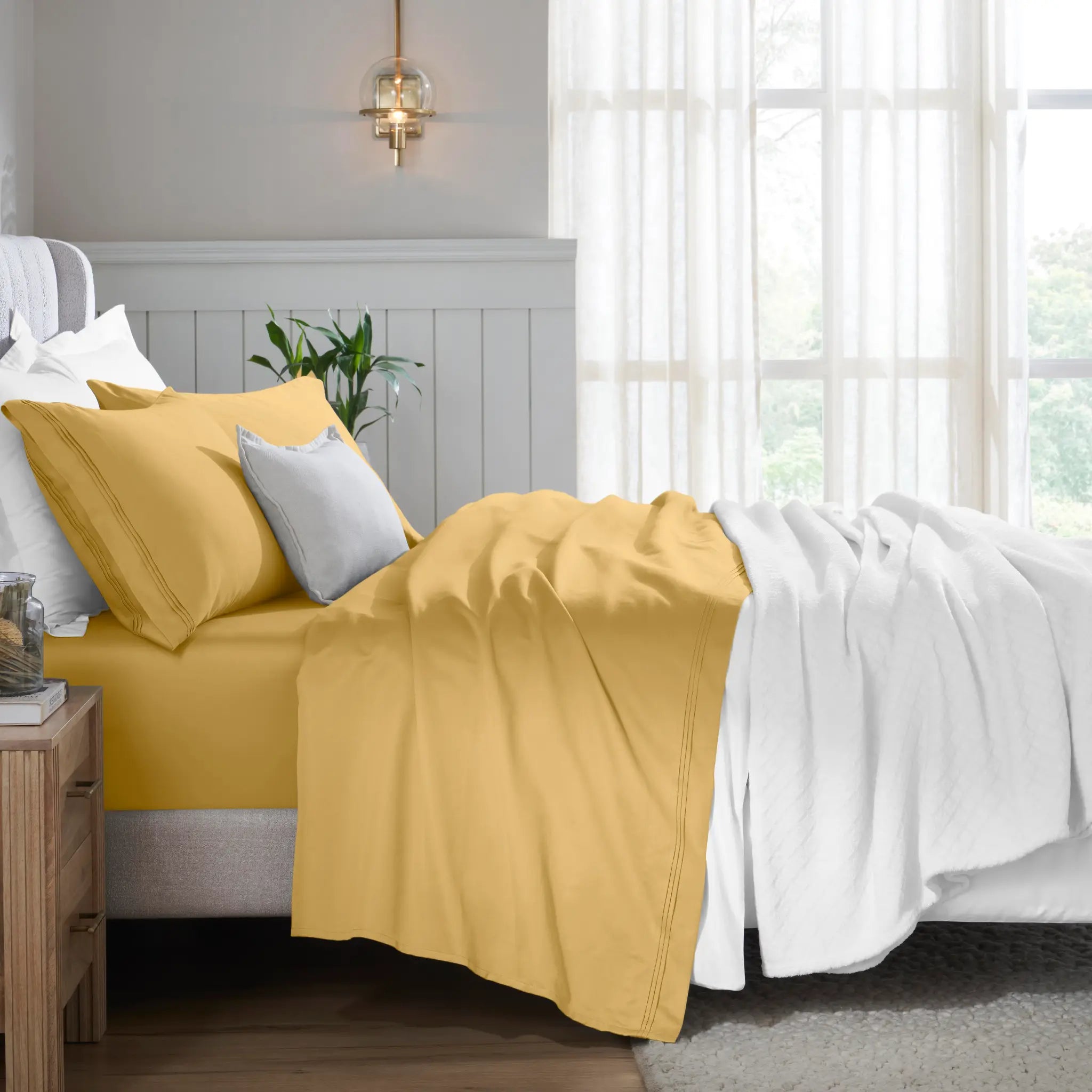 Egyptian Cotton Eco-Friendly 650 Thread Count Sheet Set - Blue Nile Mills