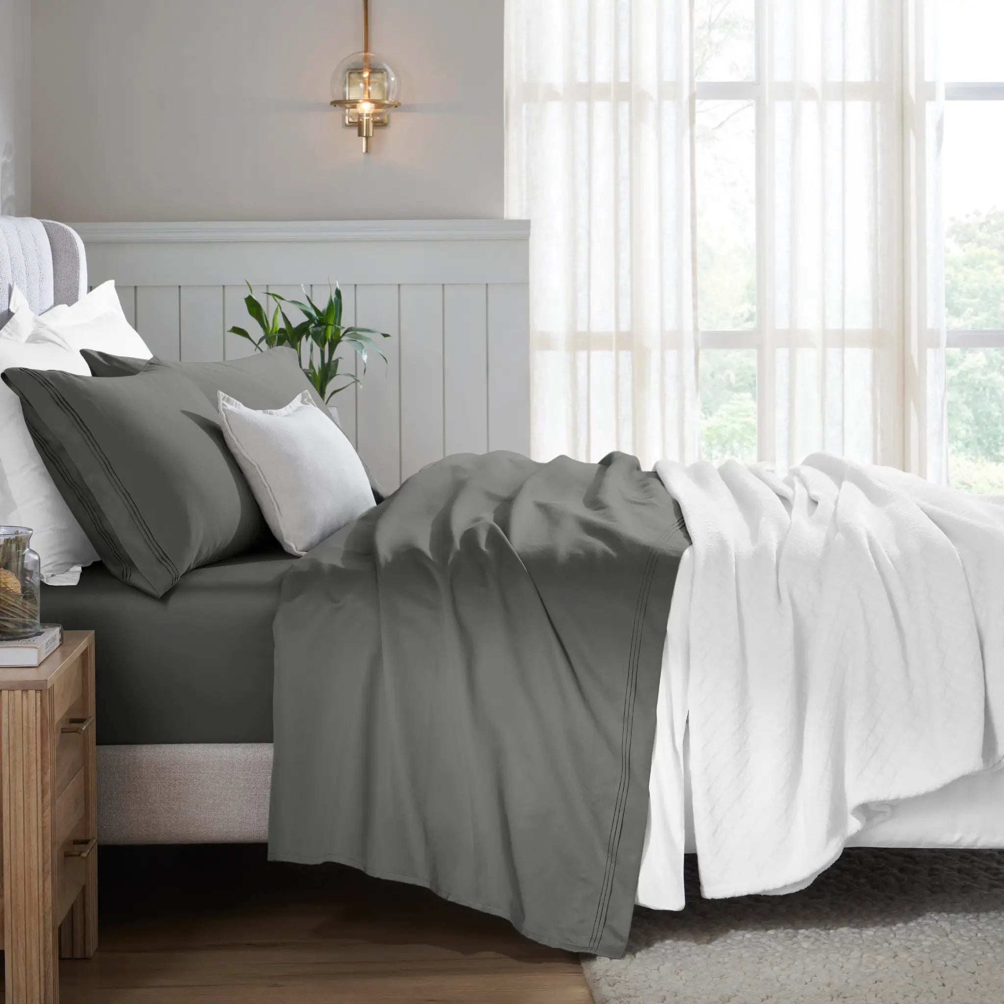 Egyptian Cotton Eco-Friendly 650 Thread Count Sheet Set - Blue Nile Mills