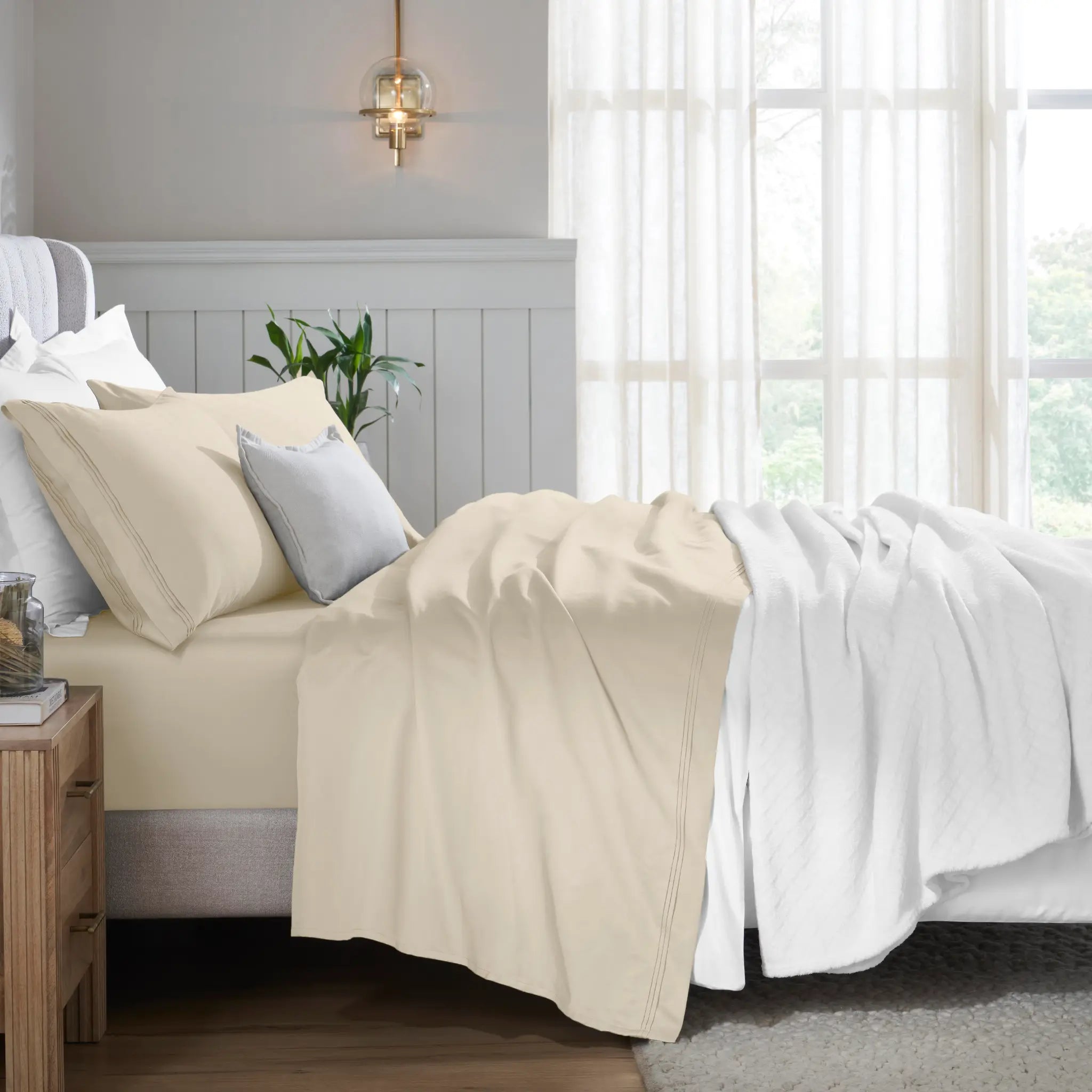 Egyptian Cotton Eco-Friendly 650 Thread Count Sheet Set - Blue Nile Mills