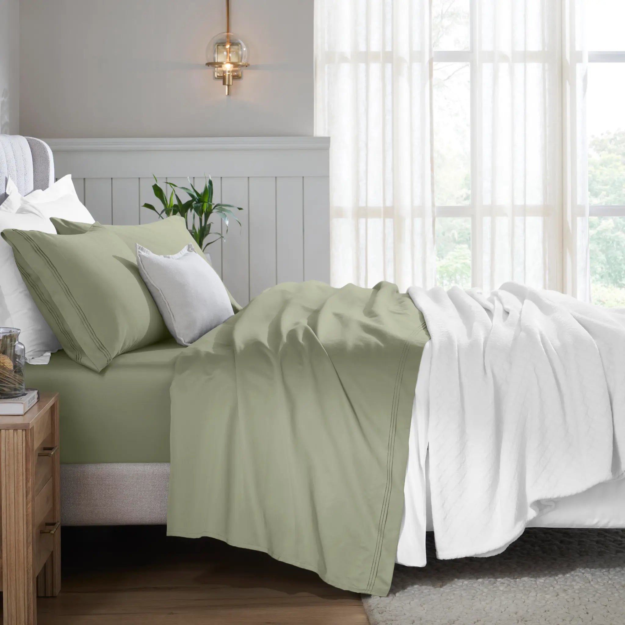 Egyptian Cotton Eco-Friendly 650 Thread Count Sheet Set - Blue Nile Mills