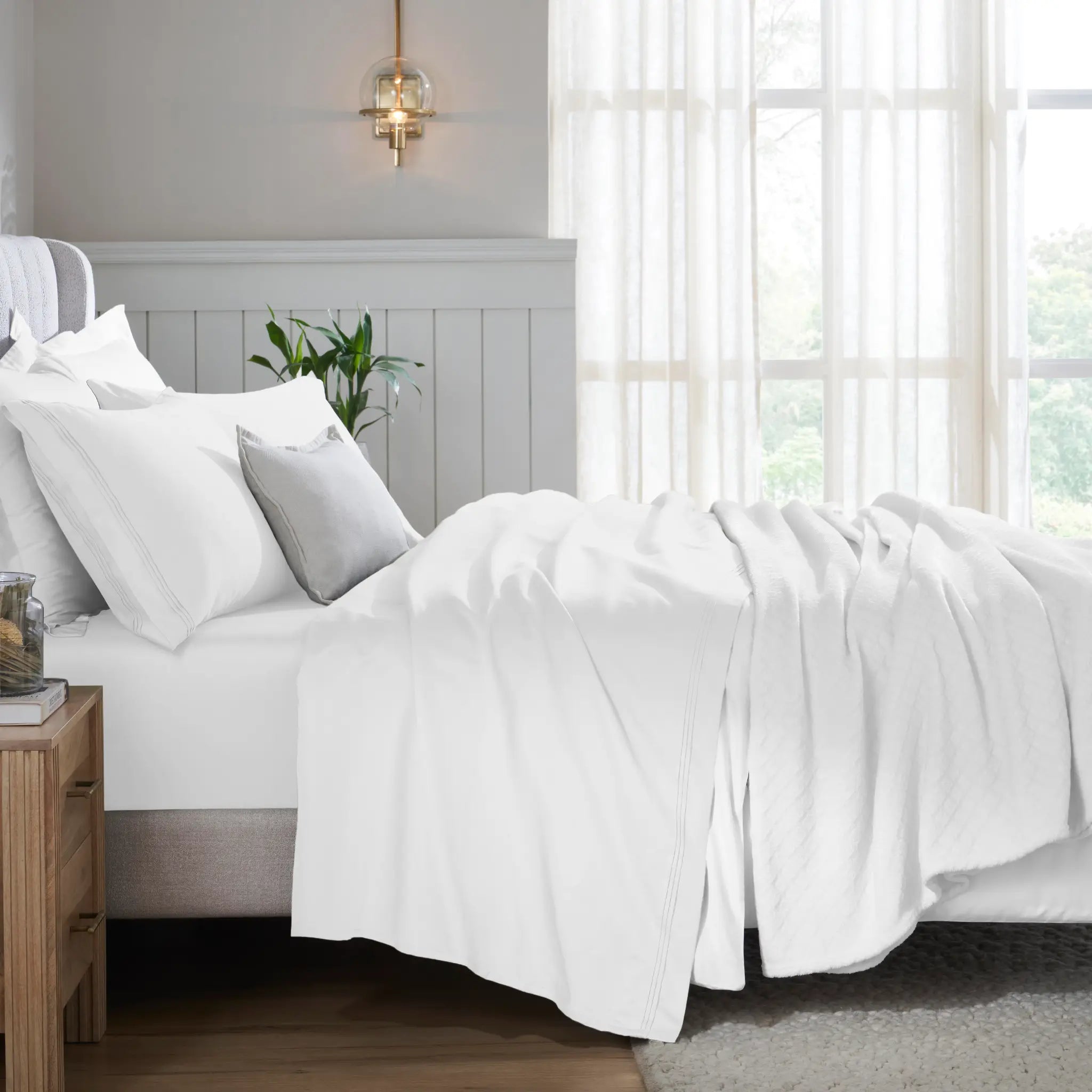 Egyptian Cotton Eco-Friendly 650 Thread Count Sheet Set - Blue Nile Mills