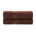 Rayon from Bamboo Plush Heavyweight 2 Piece Bath Towel Set - Cocoa