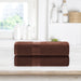 Rayon from Bamboo Plush Heavyweight 2 Piece Bath Towel Set - Cocoa