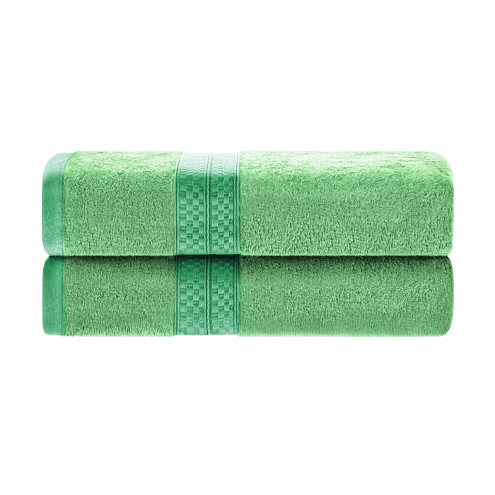 Rayon from Bamboo Plush Heavyweight 2 Piece Bath Towel Set - Sage