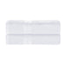 Rayon from Bamboo Plush Heavyweight 2 Piece Bath Towel Set - White