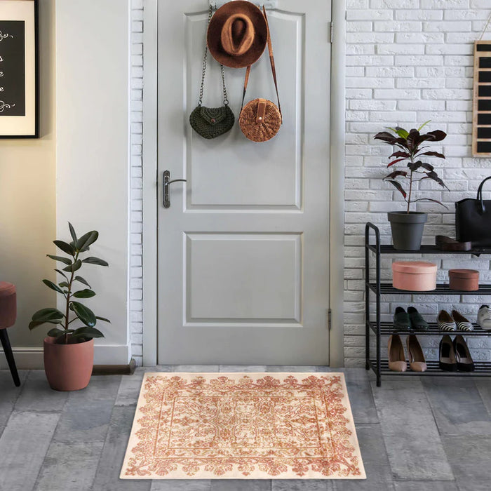 Myel Classic Medallion Indoor Area Rug Or Runner Rug - Tuscan