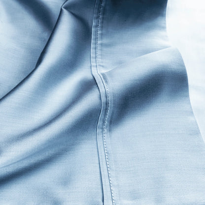 700 Thread Count Egyptian Cotton Solid Pillowcase Set - Blue Nile Mills