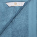 Turkish Cotton Highly Absorbent Solid 3 Piece Ultra-Plush Towel Set - Denim Blue