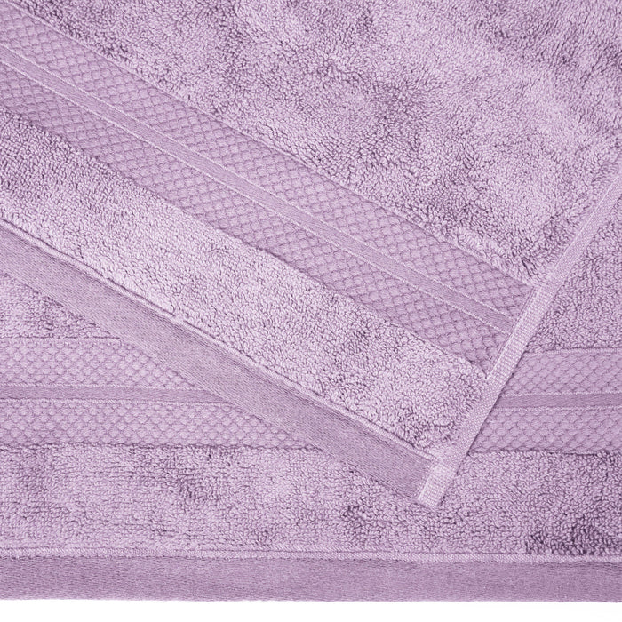 Turkish Cotton Absorbent Ultra-Plush Solid 2 Piece Bath Sheet Set - Winteria