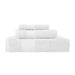 Turkish Cotton Highly Absorbent Solid 3 Piece Ultra-Plush Towel Set - White