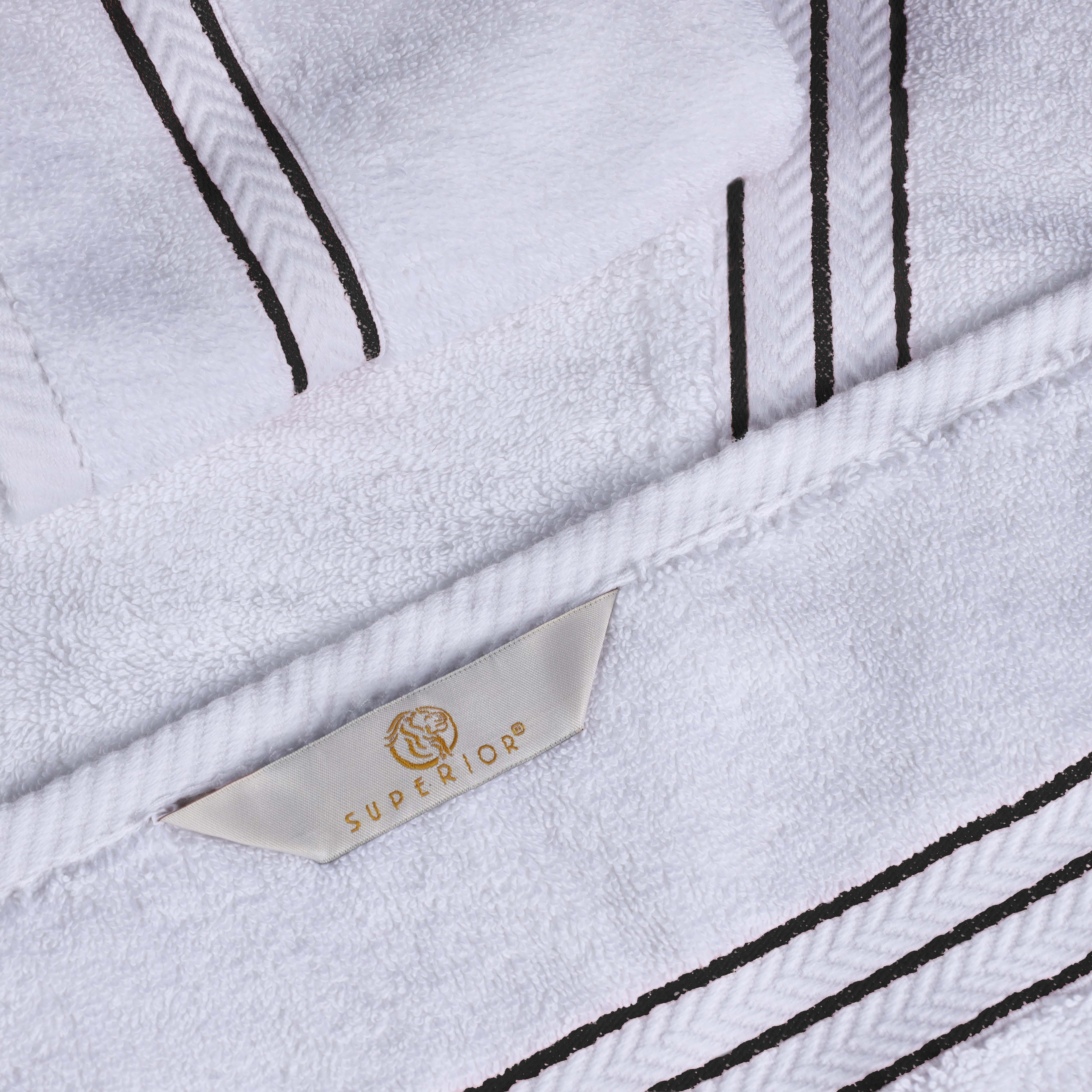 Turkish Cotton Ultra Plush Solid Absorbent 4 Piece Bath Towel Set - Blue Nile Mills