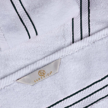 Turkish Cotton Ultra Plush Solid Absorbent 4 Piece Bath Towel Set - Blue Nile Mills