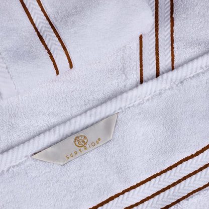 Turkish Cotton Ultra Plush Solid Absorbent 4 Piece Bath Towel Set - Blue Nile Mills