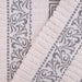 Athens Cotton Greek Scroll and Floral 8 Piece Assorted Towel Set Ivory/Chrome