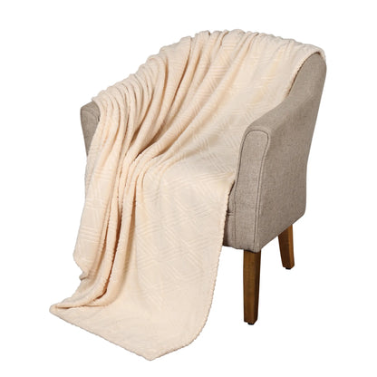 Alaska Diamond Plush Fleece Ultra-Soft Blanket