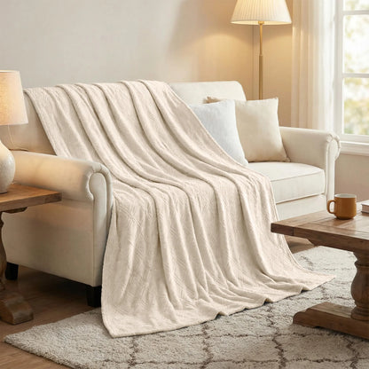 Alaska Diamond Plush Fleece Ultra-Soft Blanket