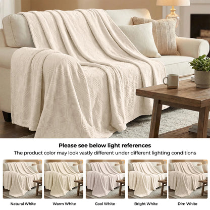 Alaska Diamond Plush Fleece Ultra-Soft Blanket