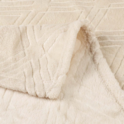 Alaska Diamond Plush Fleece Ultra-Soft Blanket