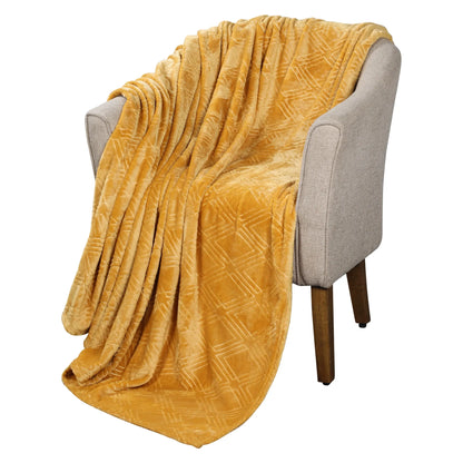 Alaska Diamond Plush Fleece Ultra-Soft Blanket