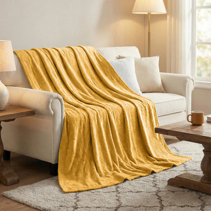 Alaska Diamond Plush Fleece Ultra-Soft Blanket