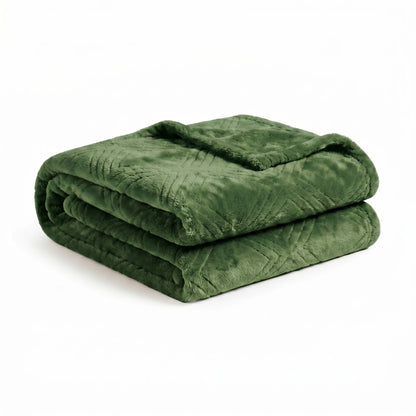 Alaska Diamond Plush Fleece Ultra-Soft Blanket