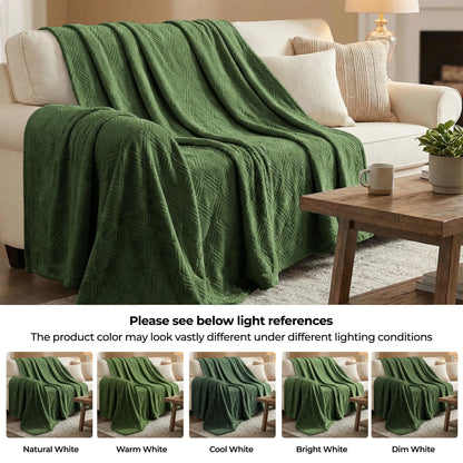 Alaska Diamond Plush Fleece Ultra-Soft Blanket