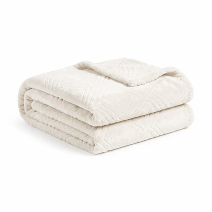 Alaska Diamond Plush Fleece Ultra-Soft Blanket