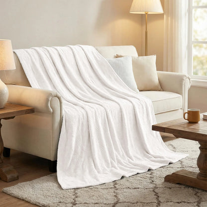 Alaska Diamond Plush Fleece Ultra-Soft Blanket