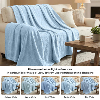 Alaska Diamond Plush Fleece Ultra-Soft Blanket