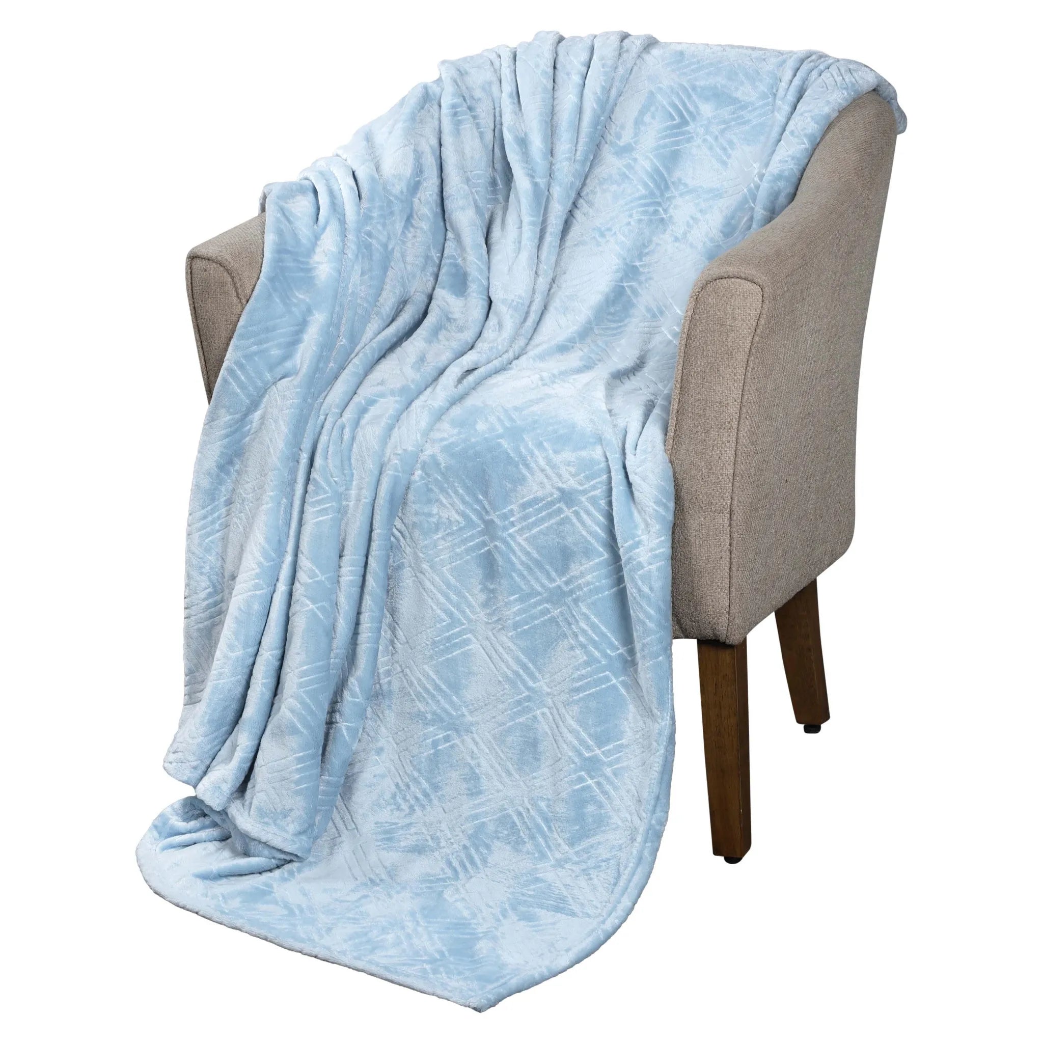 Alaska Diamond Plush Fleece Ultra-Soft Blanket
