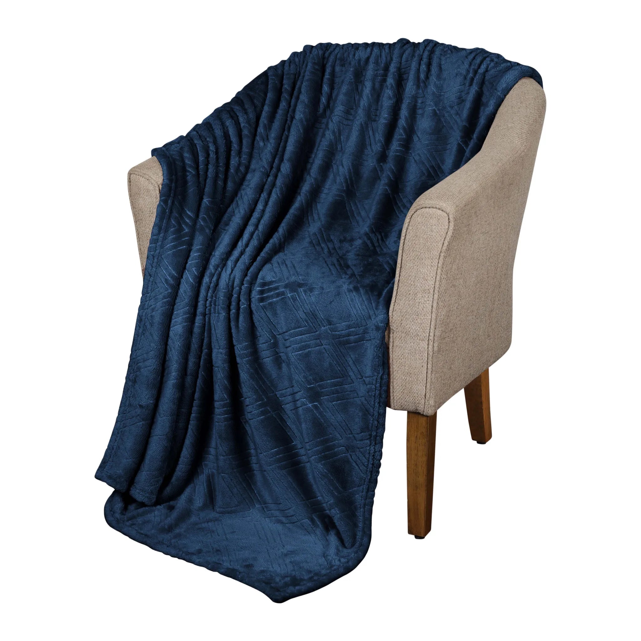 Alaska Diamond Plush Fleece Ultra-Soft Blanket