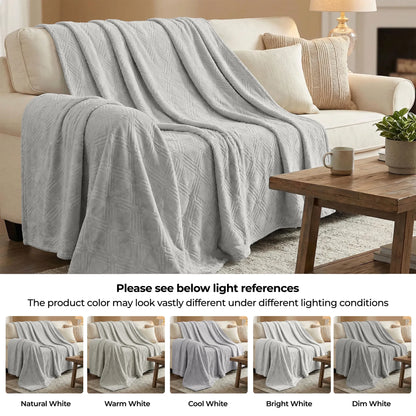 Alaska Diamond Plush Fleece Ultra-Soft Blanket