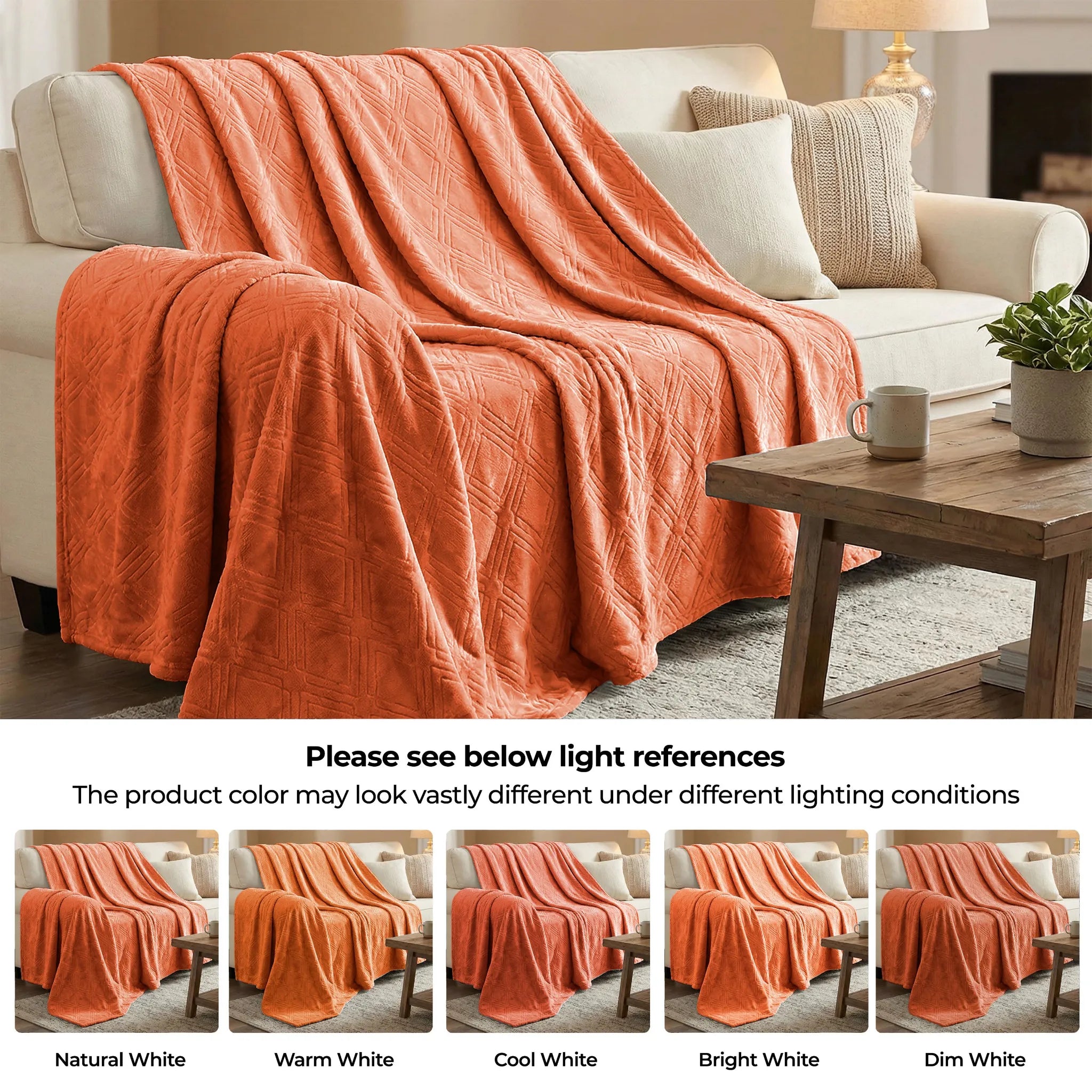 Alaska Diamond Plush Fleece Ultra-Soft Blanket