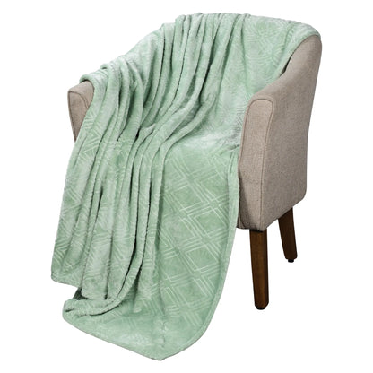 Alaska Diamond Plush Fleece Ultra-Soft Blanket