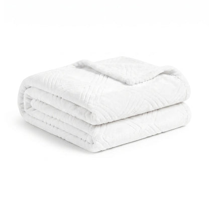 Alaska Diamond Plush Fleece Ultra-Soft Blanket