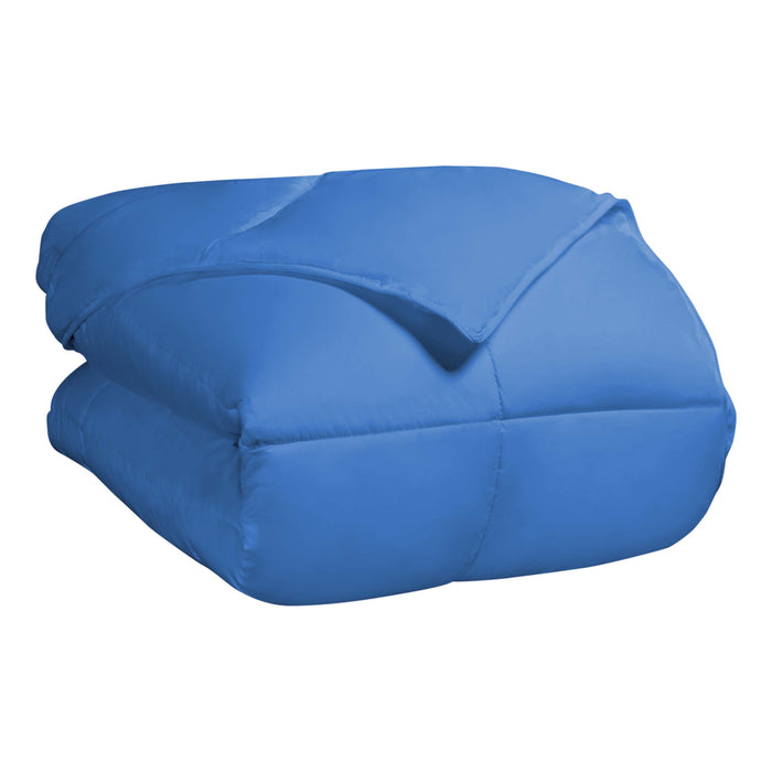 Classic All-Season Reversible Down Alternative Comforter - AsterBlue
