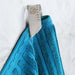 Soho Ribbed Textured Cotton Ultra-Absorbent Bath Sheet / Bath Towel Set - Azure