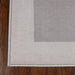 Reno Modern Non-Slip Machine Washable Kitchen Mat Set - Gray