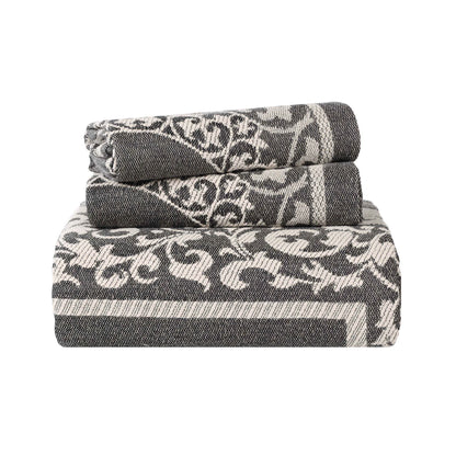 Boho Mandala Cotton Blend Woven Jacquard Bedspread Set