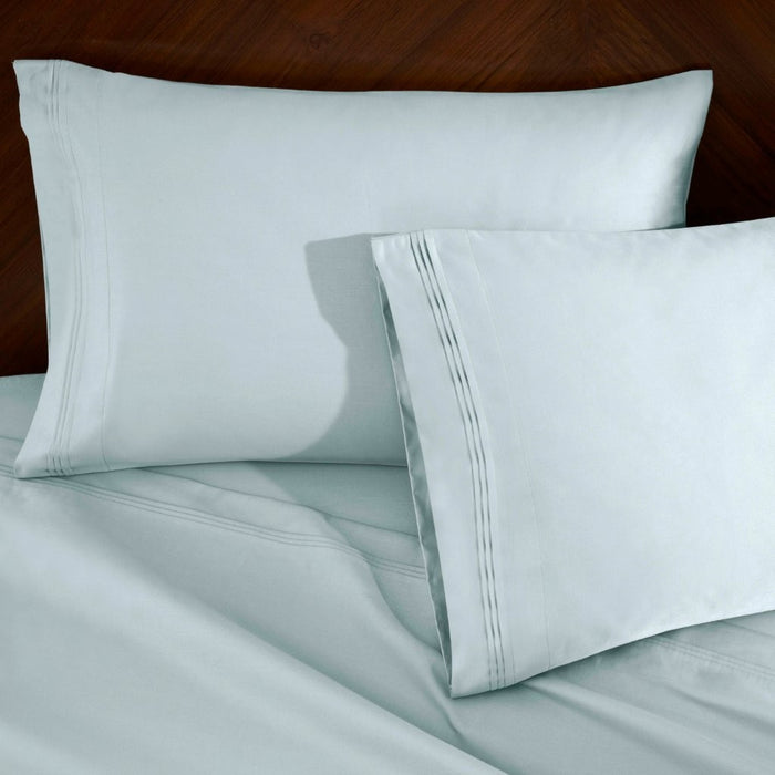 1000 Thread Count Egyptian Cotton Bed Sheet Set Olympic Queen