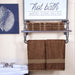 Ultra-Soft Rayon from Bamboo Cotton Blend Bath and Face Towel Set - Cocoa
