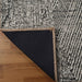 Modern Geometric Power-Loomed Indoor Area Rug or Runner Rug  - Mocha