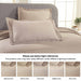 Basket Weave Matelasse Cotton Bedspread Set -  Linen