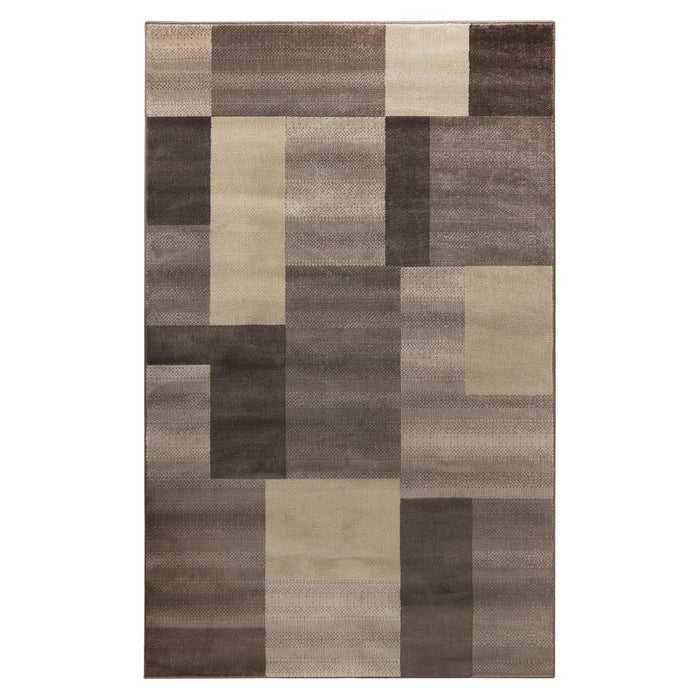 Clifton Modern Geometric Patchwork Area Rug  or Runner Rug