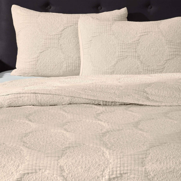 Tanta Cotton Medium Weight Crinkle Woven Coverlet