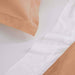 Egyptian Cotton 300 Thread Count Solid Duvet Cover Set - Beige