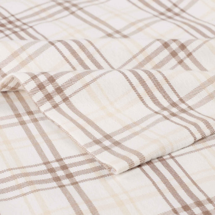 Plaid Flannel Cotton Classic Farmhouse Pillowcases, Set of 2