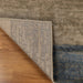 Clifton Modern Geometric Patchwork Area Rug or Runner Rug - Beige-Blue