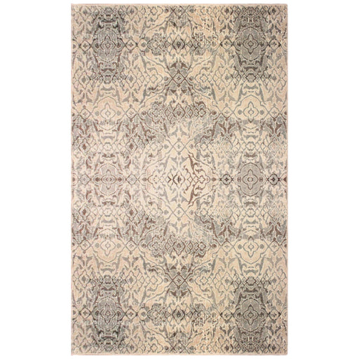 Corbin Damask Traditional Indoor Area Rug - Beige