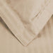 Egyptian Cotton 600 Thread Count Striped Duvet Cover Set - Beige